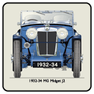MG Midget J2 1932-34 Coaster 3